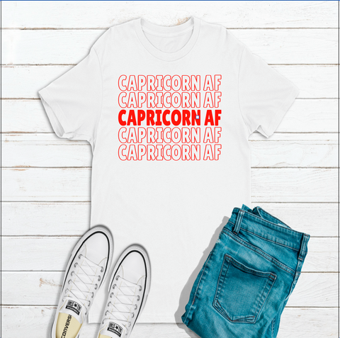 Capricorn AF t-shirt