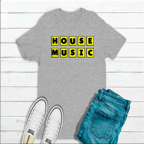House Music (Blocks) T-shirt